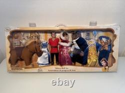 Disney Store Beauty & Beast Belle Doll Deluxe Gift Set Gaston Philippe GIFT NEW