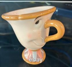 Disney Store Beauty & The Beast 10th Anniversary Limited Edition Tea Set Rare