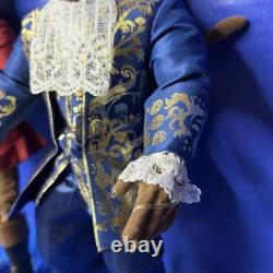 Disney Store Beauty & The Beast Live Action Movie Doll Lot Of 5 Belle Gaston