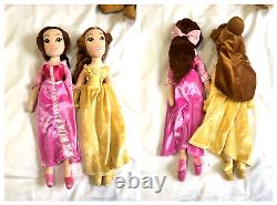 Disney Store Beauty & The Beast Stuffed Plush Lot 10 Phillipe Lumiere Potts RARE