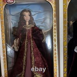 Disney Store Beauty and The Beast WINTER BELLE 17 Limited Edition Doll LE 5000