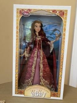 Disney Store Beauty and The Beast WINTER BELLE 17 Limited Edition Doll LE 5000