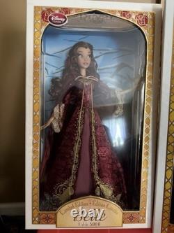 Disney Store Beauty and The Beast WINTER BELLE 17 Limited Edition Doll LE 5000