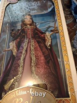 Disney Store Beauty and The Beast WINTER BELLE 17 Limited Edition Doll LE 5000