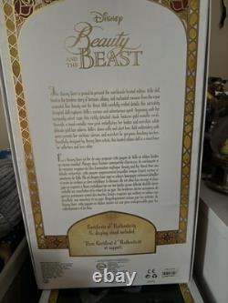Disney Store Beauty and The Beast WINTER BELLE 17 Limited Edition Doll LE 5000