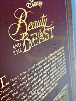 Disney Store Beauty and the Beast 17 Gaston Limited Edition Doll 1 of 2500 NIB