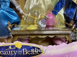 Disney Store Beauty and the Beast Deluxe Dining Set New In Original Box