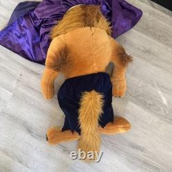 Disney Store Beauty and the Beast Giant Plush Stuffed Animal Doll W Tag 32 Rare