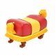 Disney Store Beauty and the Beast Sultan Footstool accessory case figure dog
