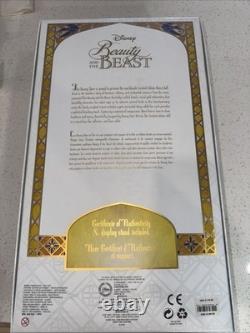 Disney Store Beauty and the Beast WINTER BEAST Limited Edition Doll LE #3500