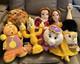 Disney Store Beauty and the Beast plush Set (lot of 8)