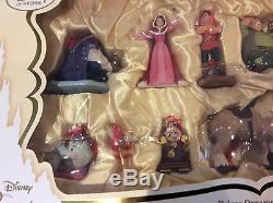 Disney Store Beauty & the Beast Deluxe Sketchbook Ornament Set Limited Edition