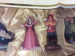 Disney Store Beauty & the Beast Deluxe Sketchbook Ornament Set Limited Edition