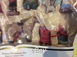 Disney Store Beauty & the Beast Deluxe Sketchbook Ornament Set Limited Edition