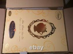 Disney Store Beauty & the Beast Mrs Potts 24K Gold Tea Set Limited Edition 1600