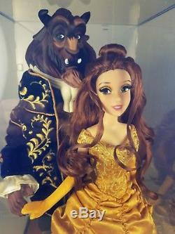 Disney Store Belle Beauty & the Beast Fairytale Designer Dolls with Gift Bag