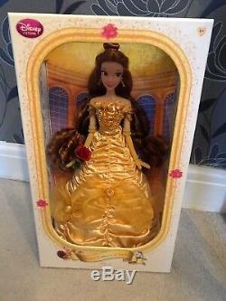 Disney Store Belle Limited Edition Doll Beauty And The Beast Yellow Dress BNIB