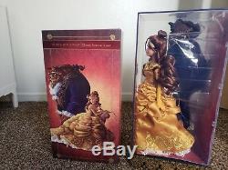 Disney Store Belle and the Beast Fairytale Designer Doll NEW Beauty & The Beast