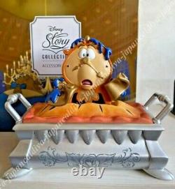 Disney Store Cogsworth Pie Figure Accessory Case Beauty & The Beast 2021 Story