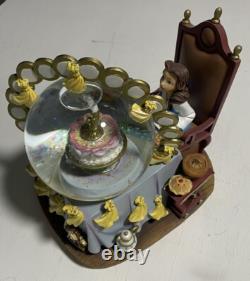 Disney Store Exclusive 8 Beauty and the Beast Be Our Guest Snow Globe (No Box) Disney Store Exclusive 8 Beauty and the Beast Be Our Guest Snow Globe (No Box)