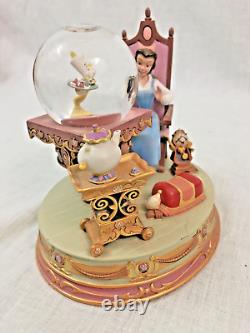 Disney Store Exclusive Beauty & The Beast Belle Mini Snowglobe Figurine