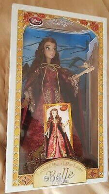 Disney Store Exclusive Beauty & The Beast Winter Belle Limited Edition 17 Doll