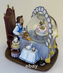 Disney Store Exclusive Beauty and the Beast Be Our Guest Snow Globe Water 26735