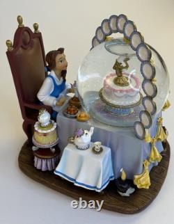 Disney Store Exclusive Beauty and the Beast Be Our Guest Snow Globe Water 26735