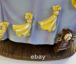 Disney Store Exclusive Beauty and the Beast Be Our Guest Snow Globe Water 26735