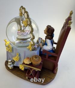 Disney Store Exclusive Beauty and the Beast Be Our Guest Snow Globe Water 26735