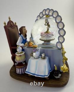 Disney Store Exclusive Beauty and the Beast Be Our Guest Snow Globe Water 26735