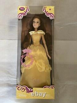 Disney Store Exclusive Belle 17 Singing Doll Beauty & The Beast Rare New Nib