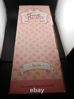 Disney Store Exclusive Limited Edition Beauty And The Beast Belle Porcelain Doll