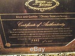 Disney Store Fairytale Designer Collection Belle and Gaston Beauty & the Beast