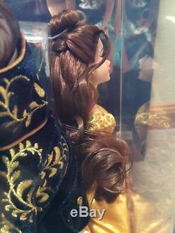 Disney Store Fairytale Designer Limited Edition Beauty and the Beast Belle Dolls