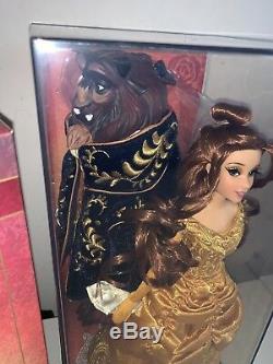 Disney Store Fairytale Designer Limited Edition Beauty &the Beast Belle Doll Set