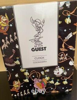 Disney Store Limited Beauty and the Beast Cogsworth Lumiere Figure JP New Gift