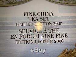 Disney Store Limited Edition Beauty and The Beast Fine China Tea Set NIB