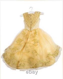 Disney Store Limited Edition Beauty and the Beast Belle Costume Dress New Size 6