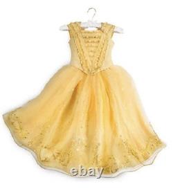 Disney Store Limited Edition Beauty and the Beast Belle Costume Dress New Size 6