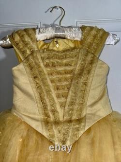 Disney Store Limited Edition Beauty and the Beast Belle Costume Dress New Size 6