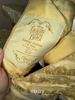 Disney Store Limited Edition Beauty and the Beast Belle Costume Dress New Size 6