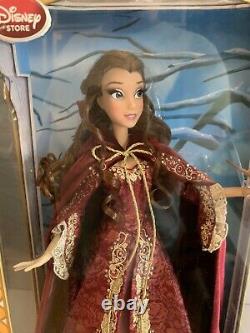 Disney Store Limited Edition Belle Doll Winter Beauty & the Beast 17