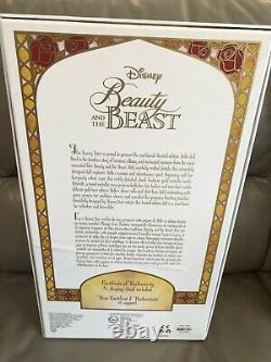 Disney Store Limited Edition Belle Doll Winter Beauty & the Beast 17 Excellent