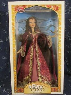 Disney Store Limited Edition Belle Doll Winter Dress Beauty and the Beast 17 LE