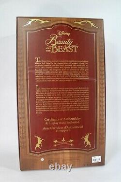 Disney Store Limited Edition Gaston 17 Doll Beauty And The Beast New