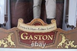 Disney Store Limited Edition Gaston 17 Doll Beauty And The Beast New