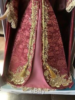 Disney Store Limited Edition Winter Belle Beauty And The Beast 17'' Doll 25th