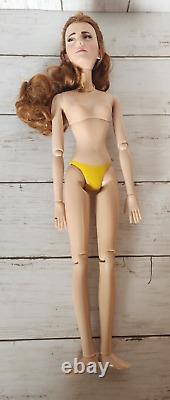 Disney Store Live Action Beauty Beast Belle LE 5500 17in Doll Nude READ