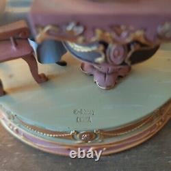 Disney Store SnowGlobe BEAUTY AND THE BEAST BELLE Be Our Guest RARE